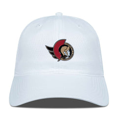 NHL White Ottawa Senators Levelwear Matrix Adjustable Hat