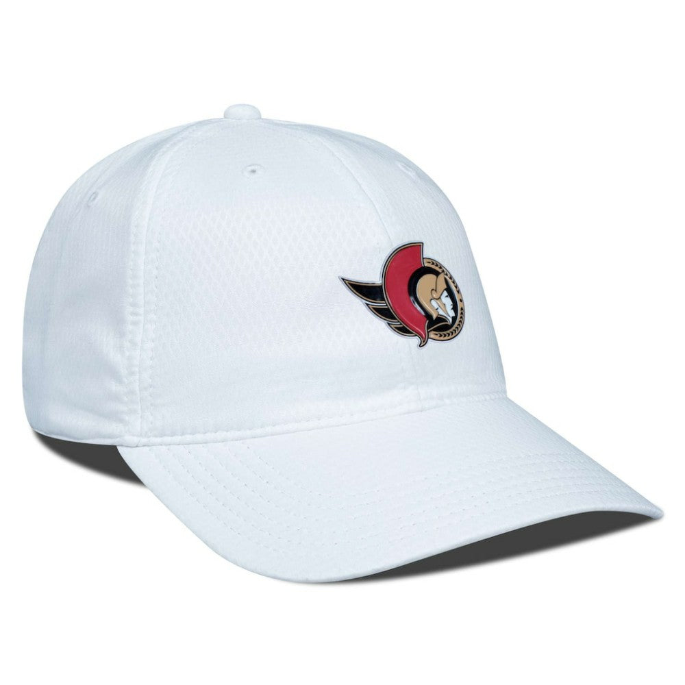 NHL White Ottawa Senators Levelwear Matrix Adjustable Hat