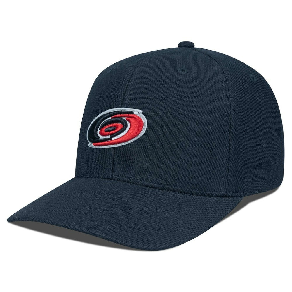NHL Black Carolina Hurricanes Levelwear Fusion Lefty Cap