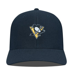 NHL Black Pittsburgh Penguins Levelwear Fusion Lefty Cap