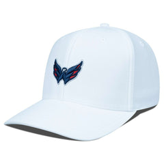 NHL White Washington Capitals Levelwear Fusion Lefty Cap
