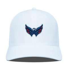 NHL White Washington Capitals Levelwear Fusion Lefty Cap