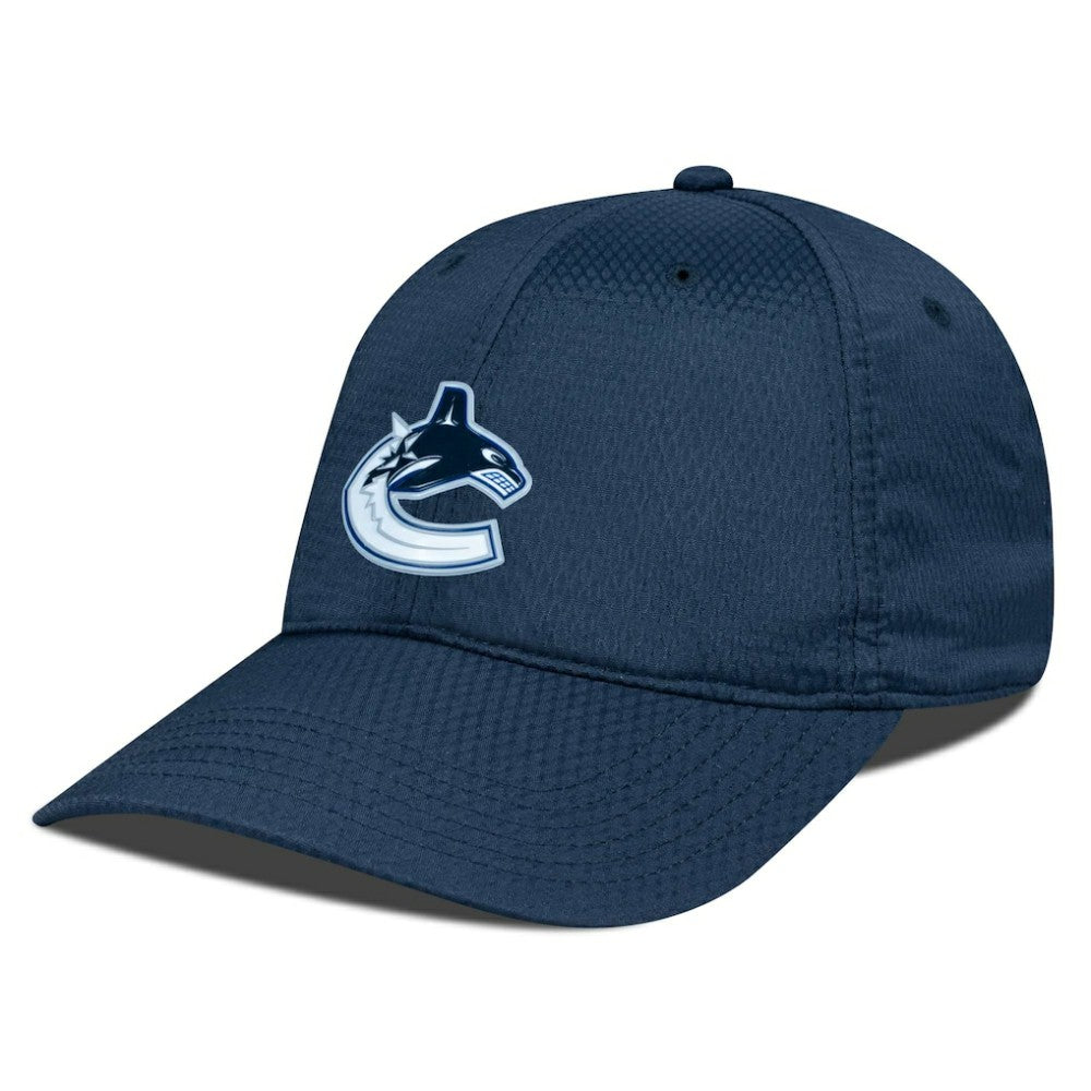 NHL Navy Vancouver Canucks Levelwear Matrix Adjustable Hat