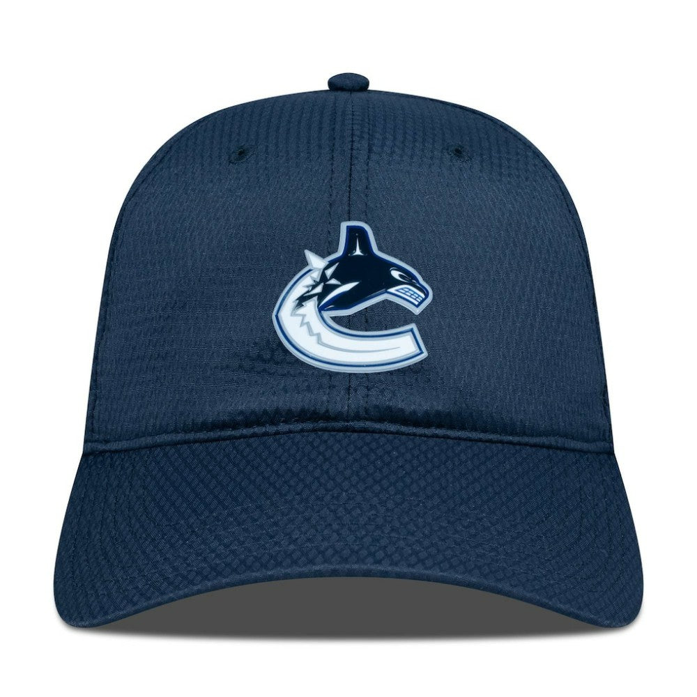 NHL Navy Vancouver Canucks Levelwear Matrix Adjustable Hat