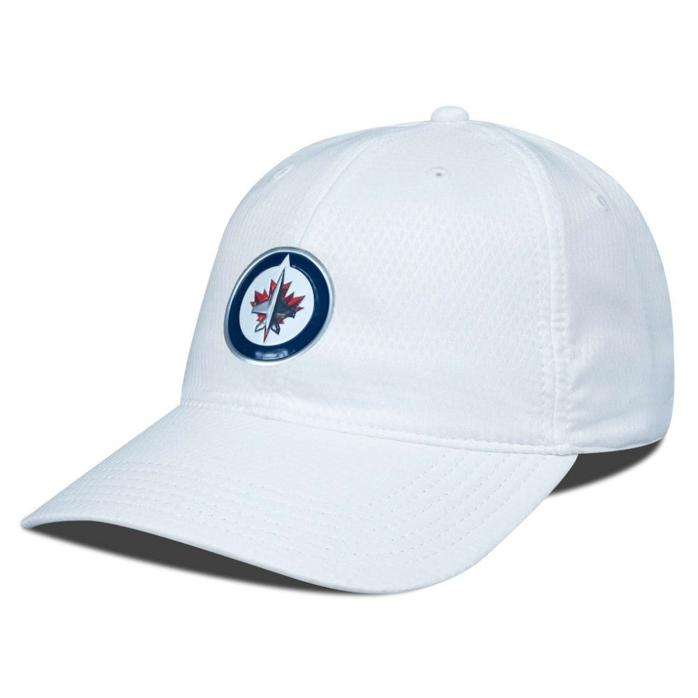 NHL White Winnipeg Jets Levelwear Matrix Adjustable Hat