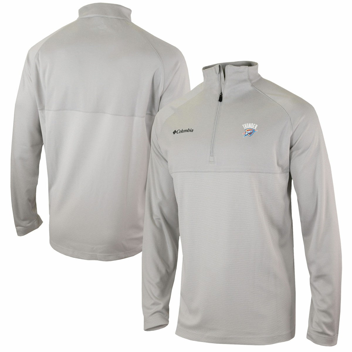 NBA Oklahoma City Thunder Omni-Wick Rockin' It Quarter-Zip Pullover Top