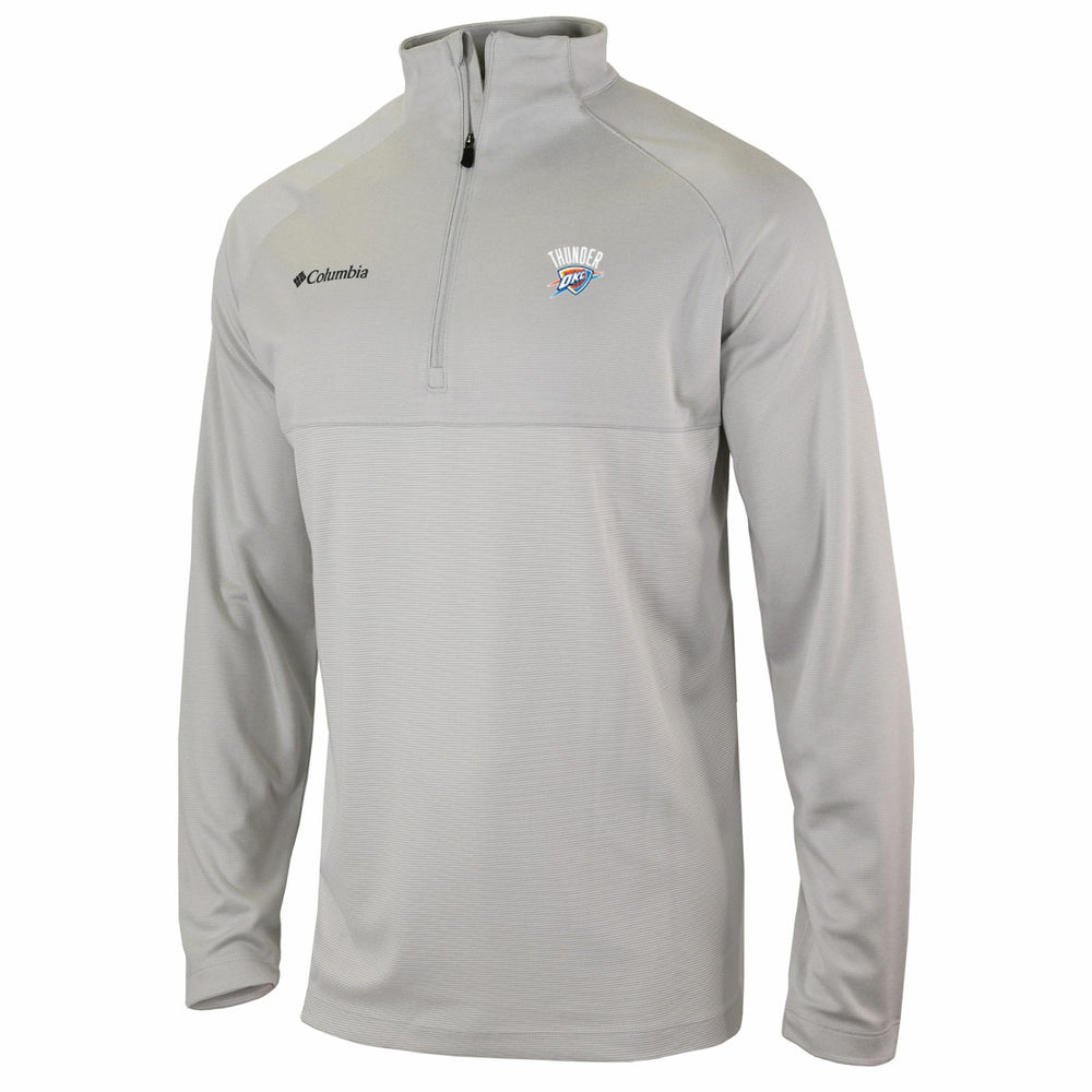 NBA Oklahoma City Thunder Omni-Wick Rockin' It Quarter-Zip Pullover Top