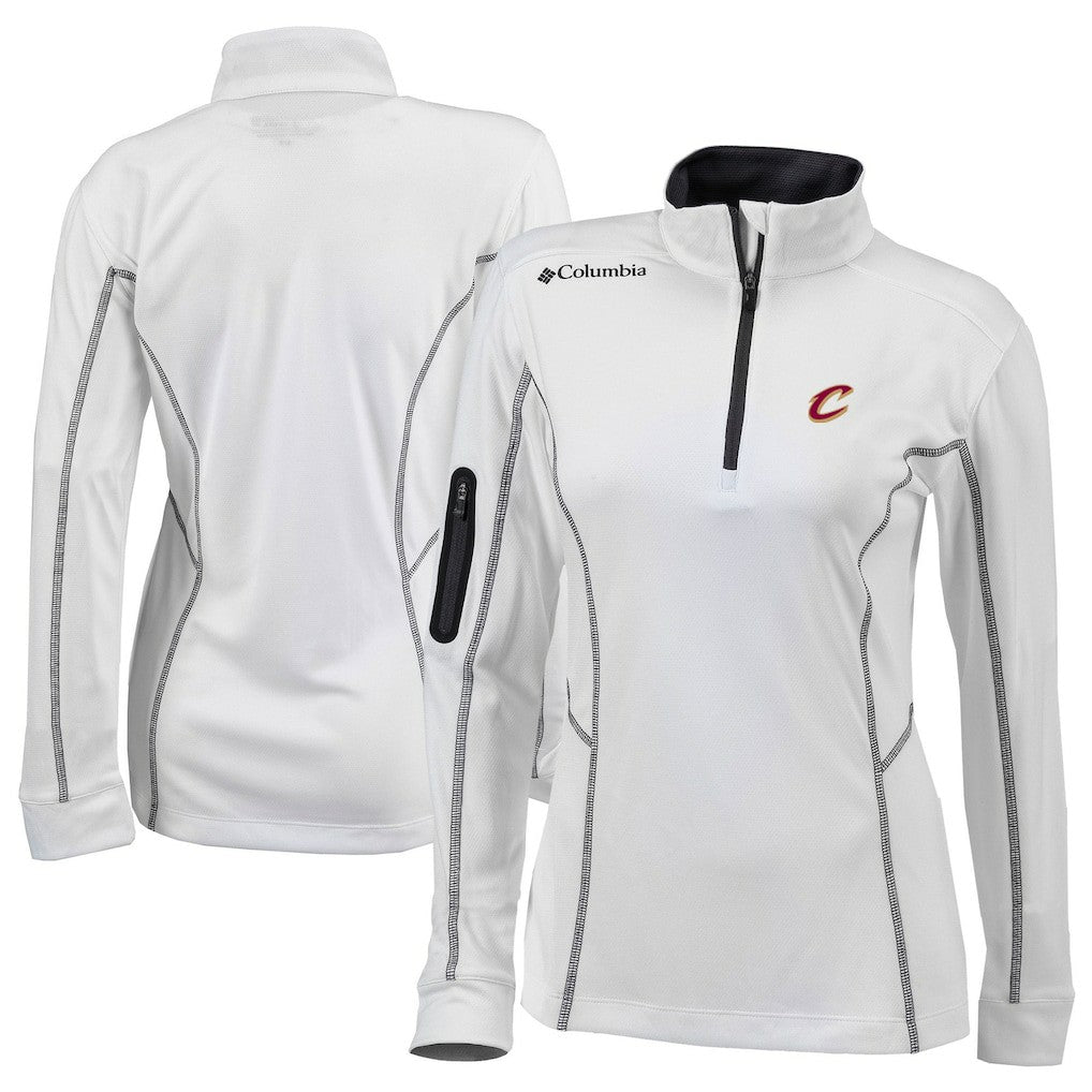 NBA Cleveland Cavaliers Women's Omni-Wick Shotgun Quarter-Zip Pullover Top sale