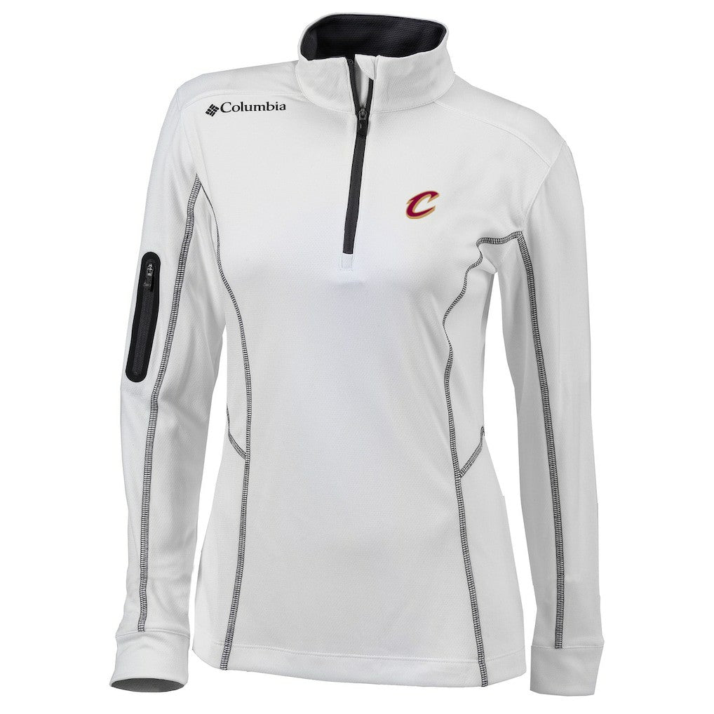 NBA Cleveland Cavaliers Women's Omni-Wick Shotgun Quarter-Zip Pullover Top sale
