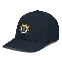 NHL Black Boston Bruins Levelwear Rise Flex Hat