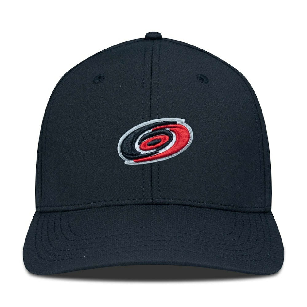 NHL Black Carolina Hurricanes Levelwear Rise Flex Hat