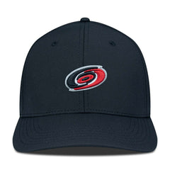 NHL Black Carolina Hurricanes Levelwear Rise Flex Hat