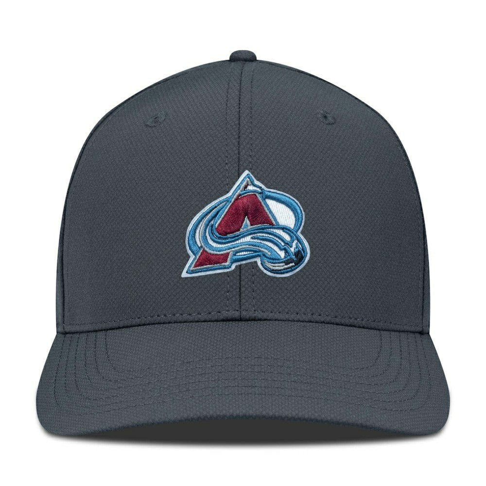 NHL Charcoal Colorado Avalanche Levelwear Rise Flex Hat