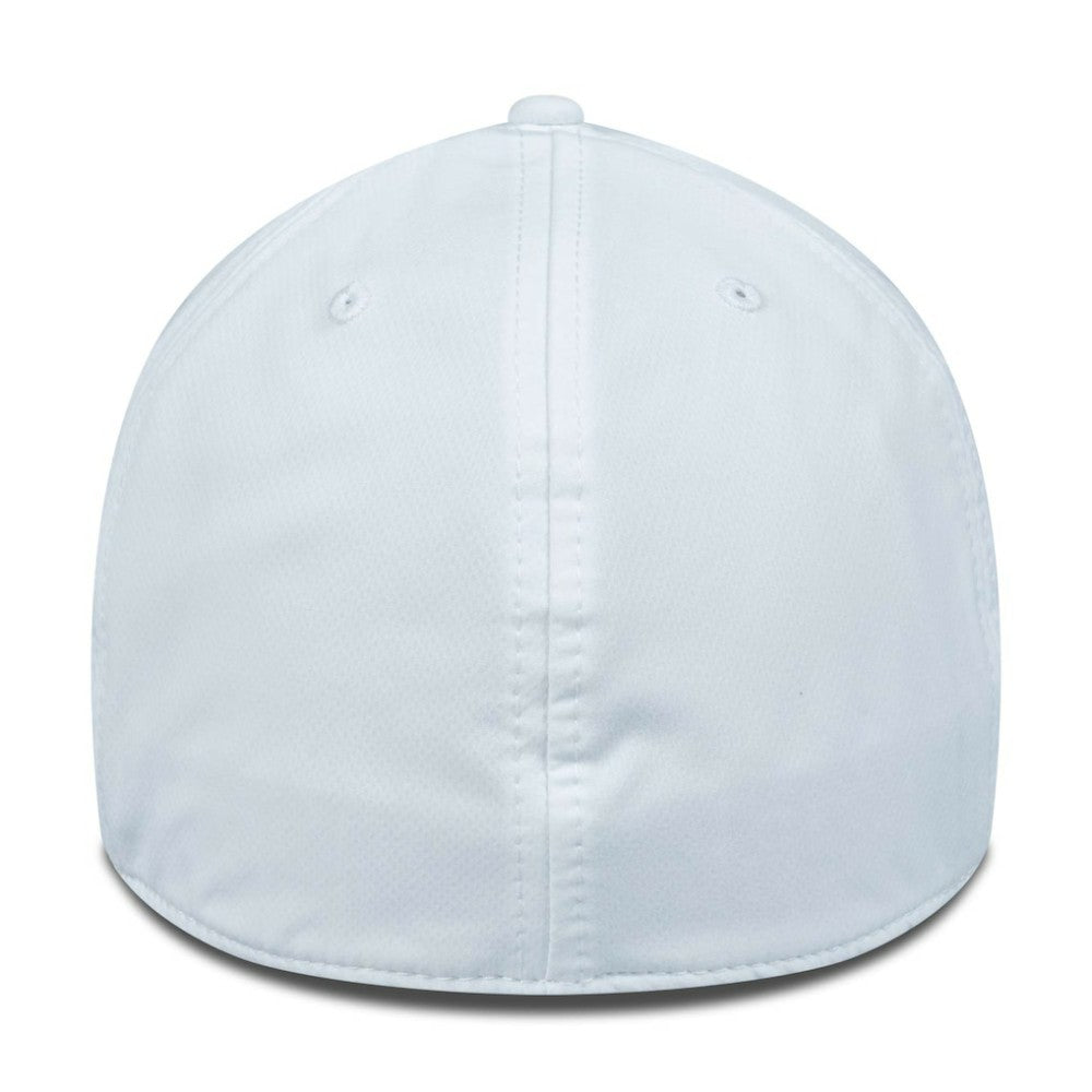 NHL White Edmonton Oilers Levelwear Rise Flex Hat