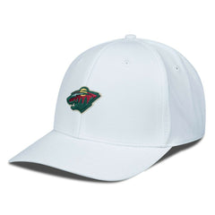 NHL White Minnesota Wild Levelwear Rise Flex Hat