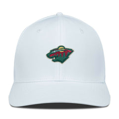 NHL White Minnesota Wild Levelwear Rise Flex Hat