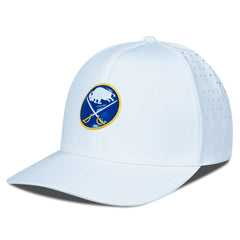 NHL White Buffalo Sabres Levelwear Zeta Flex Hat