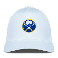 NHL White Buffalo Sabres Levelwear Zeta Flex Hat