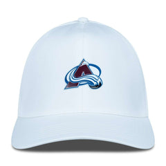 NHL White Colorado Avalanche Levelwear Zeta Flex Hat
