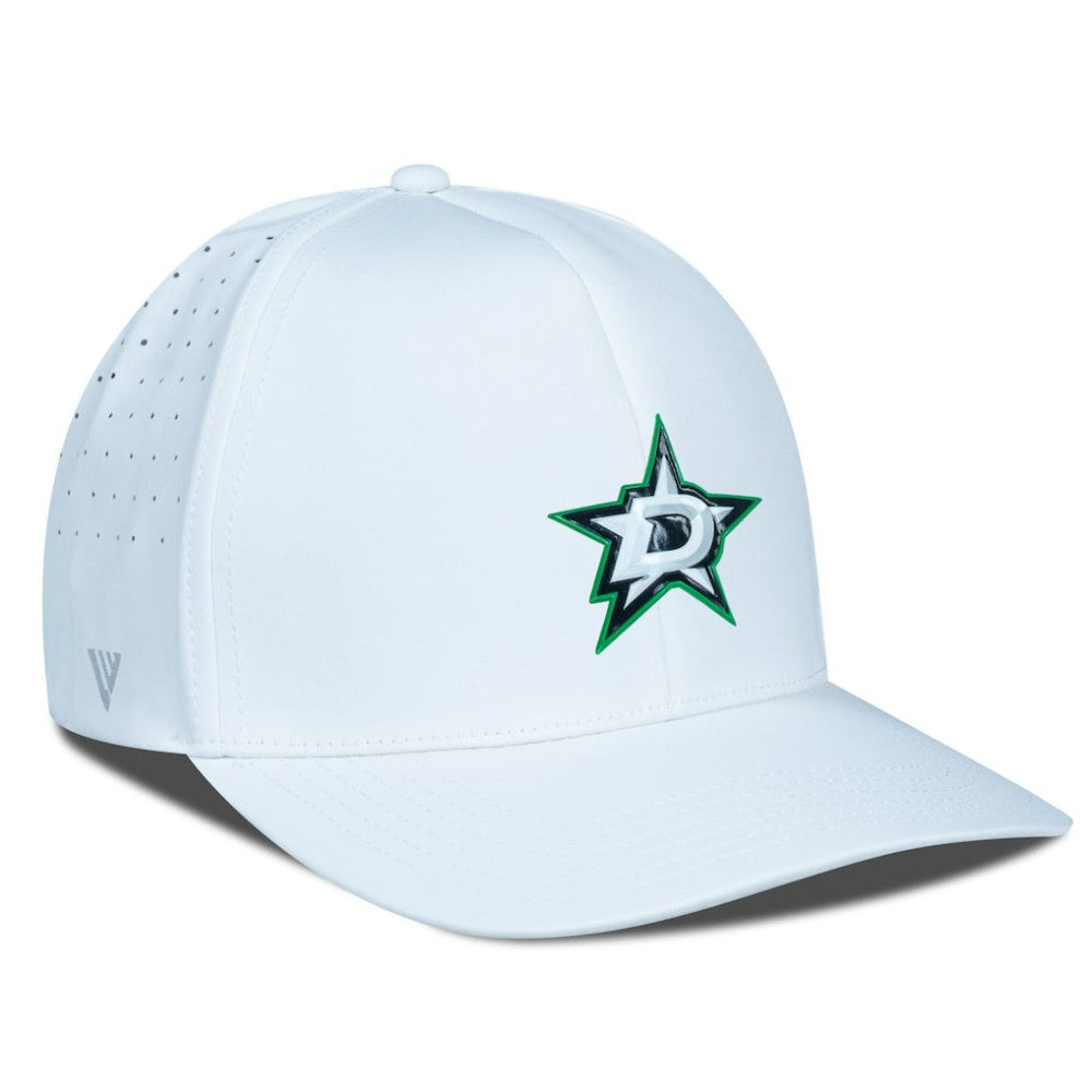 NHL White Dallas Stars Levelwear Zeta Flex Hat