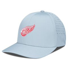 NHL Gray Detroit Red Wings Levelwear Zeta Flex Hat