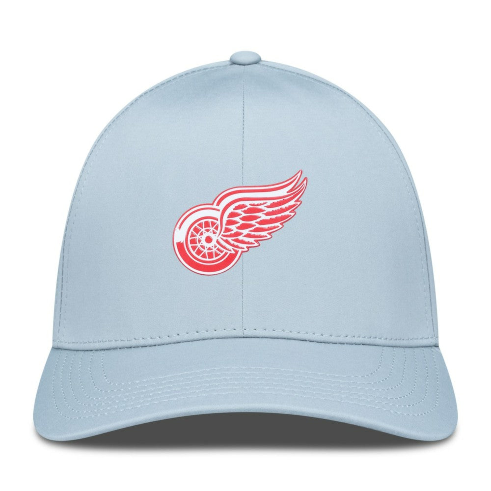 NHL Gray Detroit Red Wings Levelwear Zeta Flex Hat