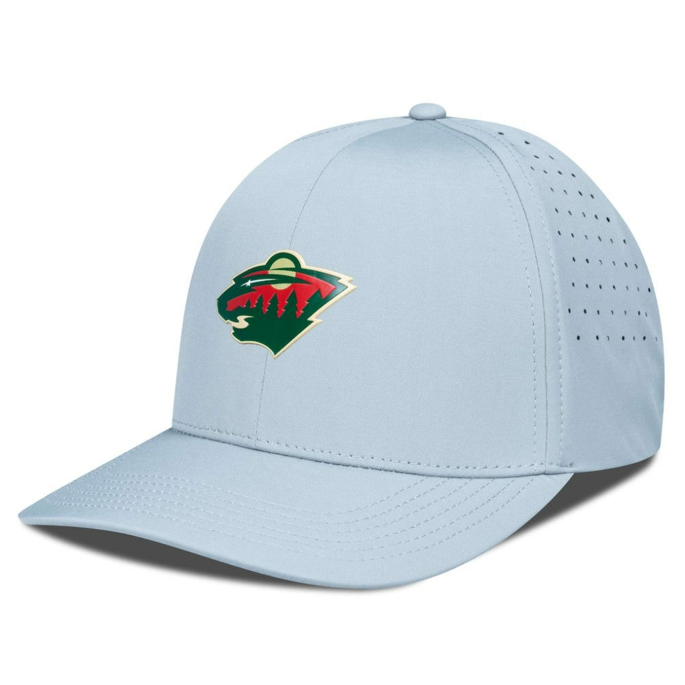 NHL Gray Minnesota Wild Levelwear Zeta Flex Hat