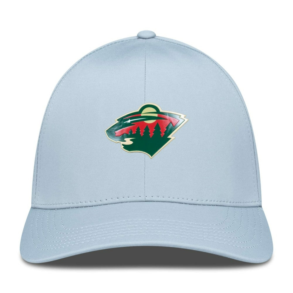 NHL Gray Minnesota Wild Levelwear Zeta Flex Hat
