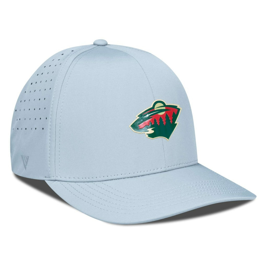 NHL Gray Minnesota Wild Levelwear Zeta Flex Hat