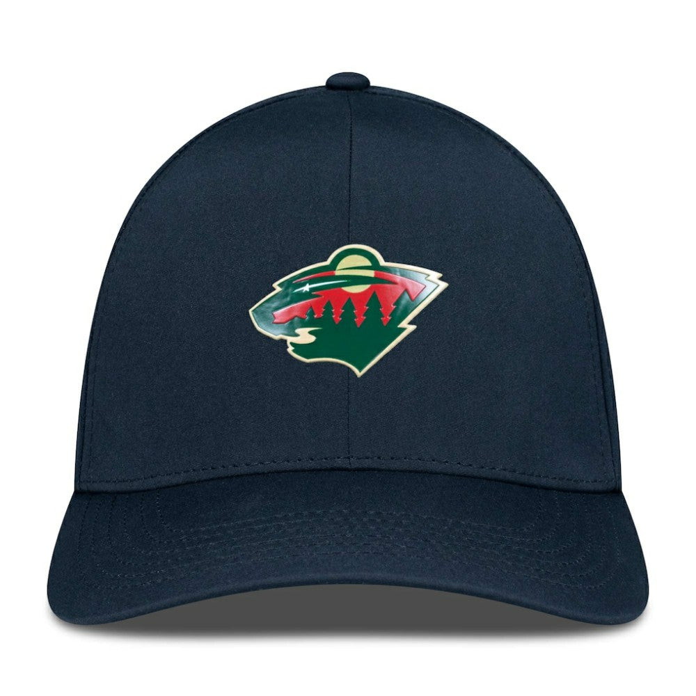 NHL Black Minnesota Wild Levelwear Zeta Flex Hat