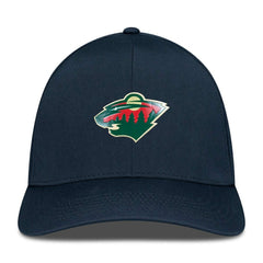 NHL Black Minnesota Wild Levelwear Zeta Flex Hat