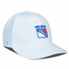 NHL White New York Rangers Levelwear Zeta Flex Hat