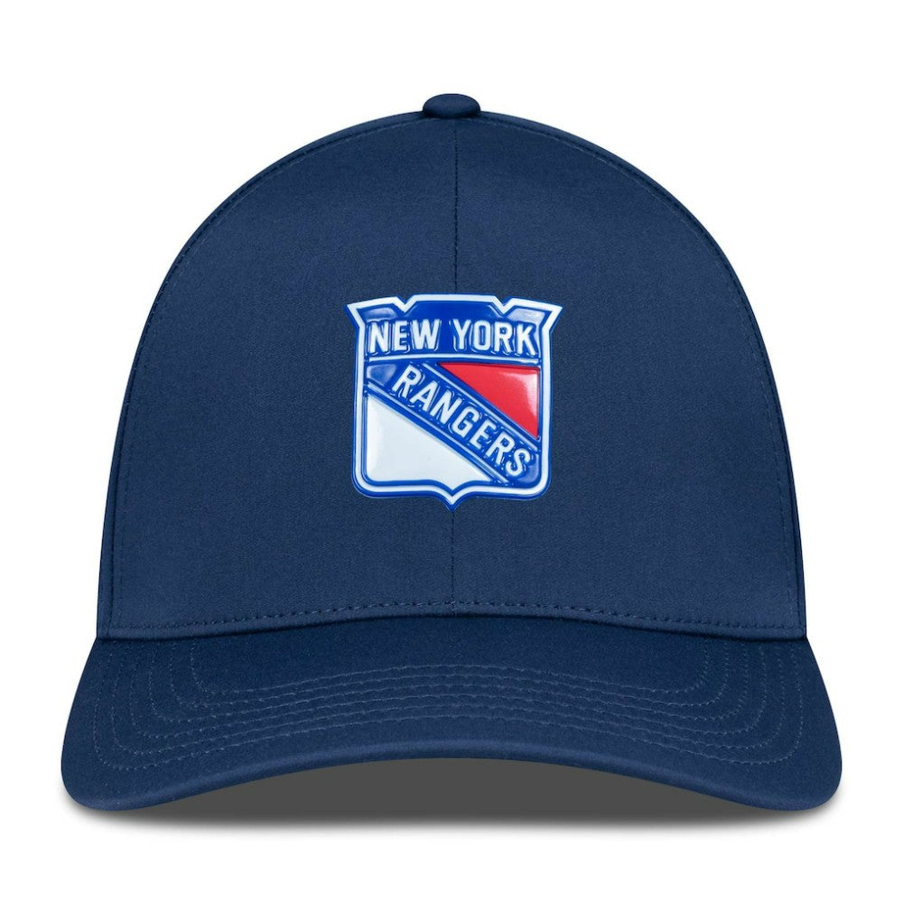 NHL Navy New York Rangers Levelwear Zeta Flex Hat