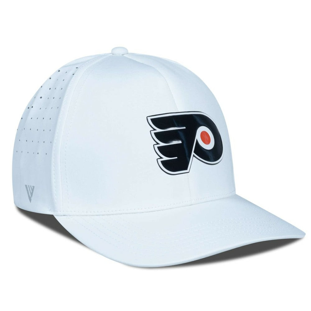 NHL White Philadelphia Flyers Levelwear Zeta Flex Hat