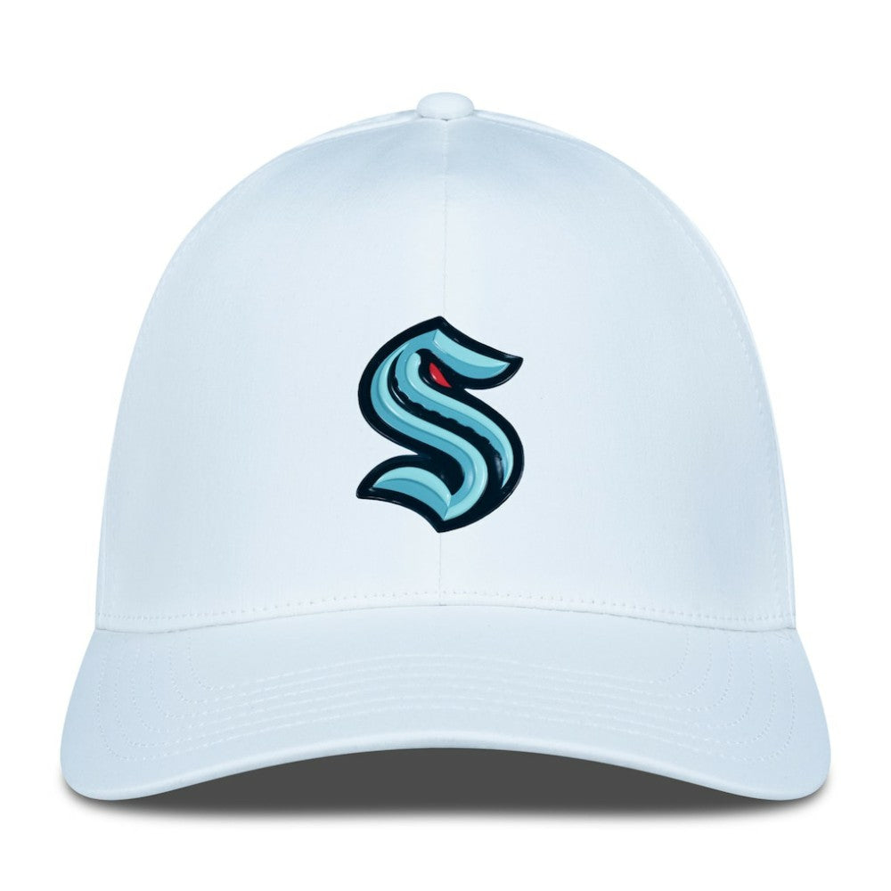 NHL White Seattle Kraken Levelwear Zeta Flex Hat