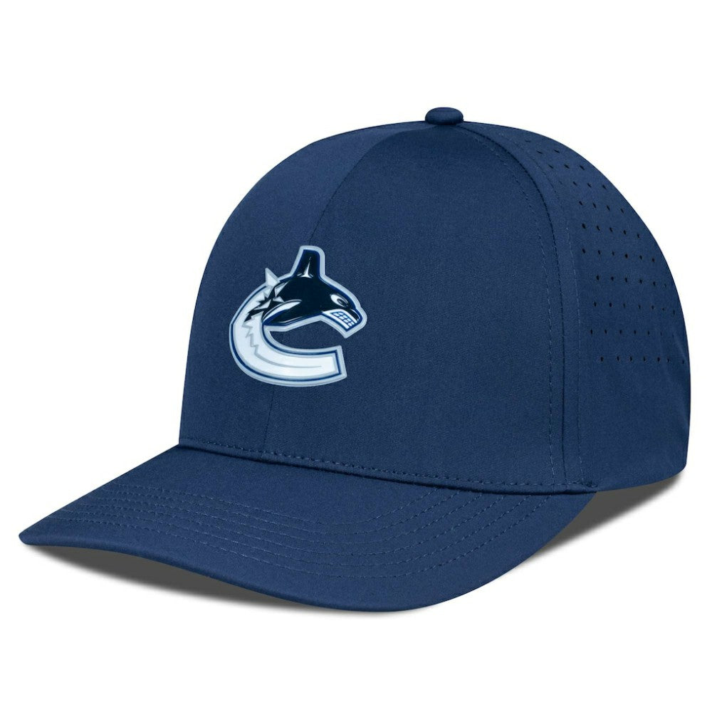 NHL Navy Vancouver Canucks Levelwear Zeta Flex Hat