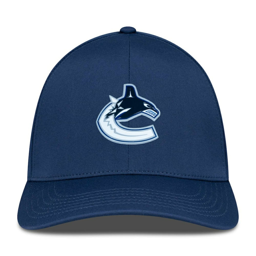 NHL Navy Vancouver Canucks Levelwear Zeta Flex Hat