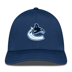 NHL Navy Vancouver Canucks Levelwear Zeta Flex Hat