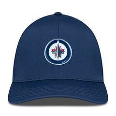 NHL Navy Winnipeg Jets Levelwear Zeta Flex Hat