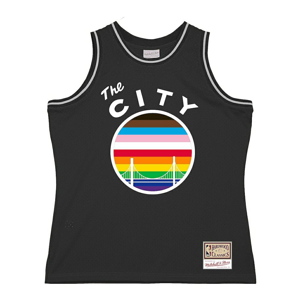 NBA Golden State Warriors Hardwood Classic Pride Jersey sale