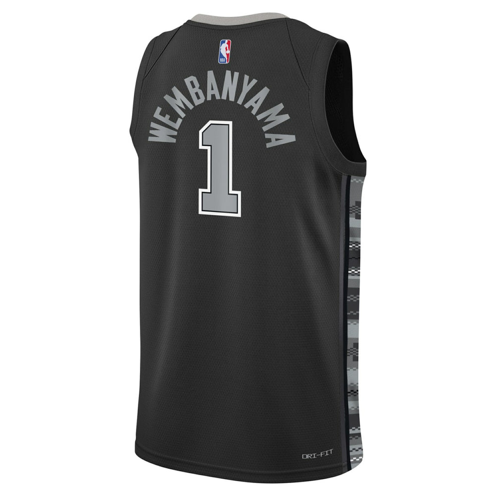 NBA Victor Wembanyama San Antonio Spurs Jordan Brand Youth Swingman Jersey