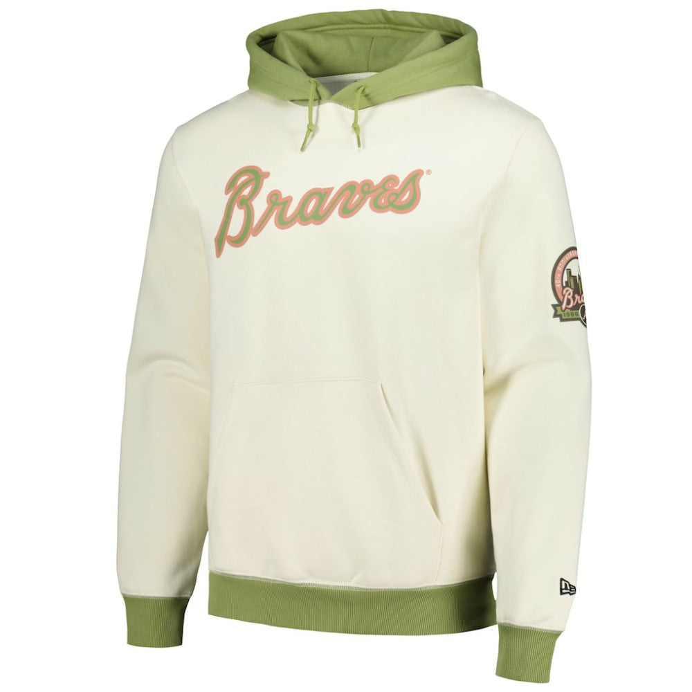 MLB Atlanta Braves New Era Color Pop Pullover Hoodie