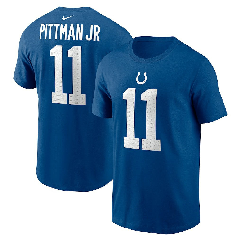 Michael Pittman Jr.  Player Name & Number T-Shirt - Indianapolis Colts
