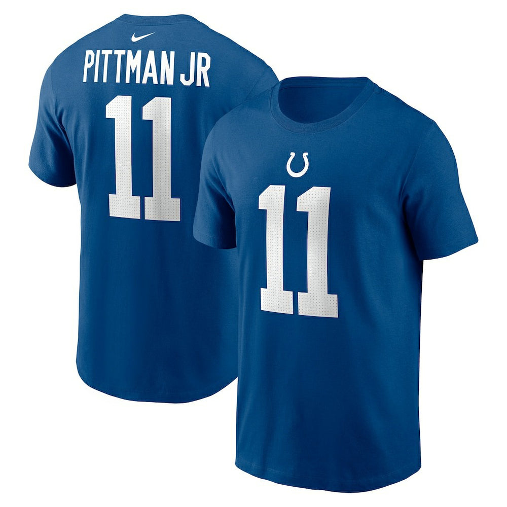 Michael Pittman Jr.  Player Name & Number T-Shirt - Indianapolis Colts
