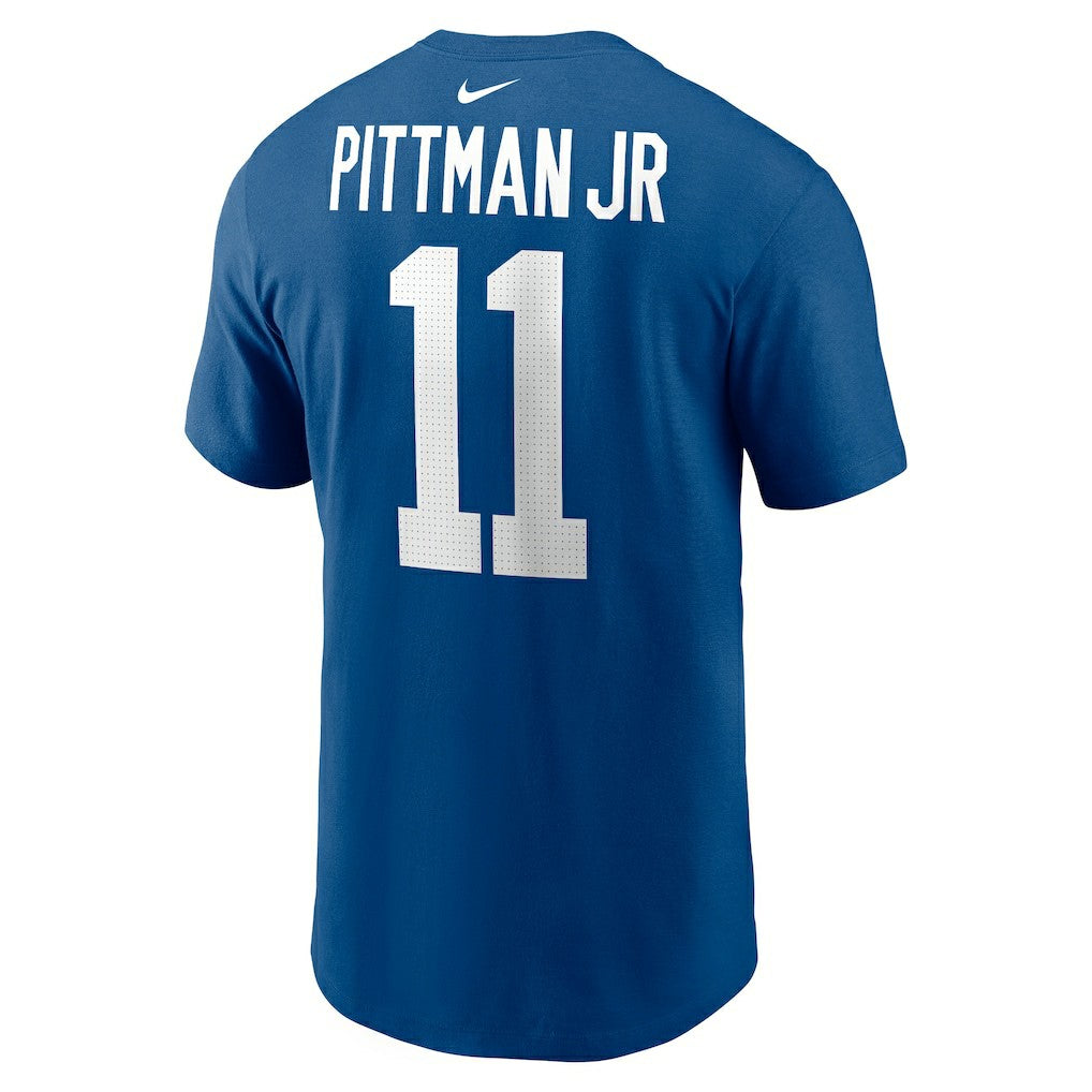 Michael Pittman Jr.  Player Name & Number T-Shirt - Indianapolis Colts