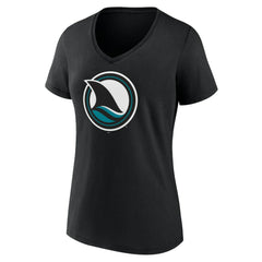 NHL Black San Jose Sharks Fanatics Women's Alternate Graphic T-Shirt