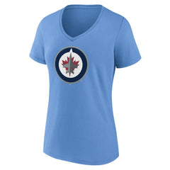 NHL Blue Winnipeg Jets Fanatics Women's Alternate Graphic T-Shirt