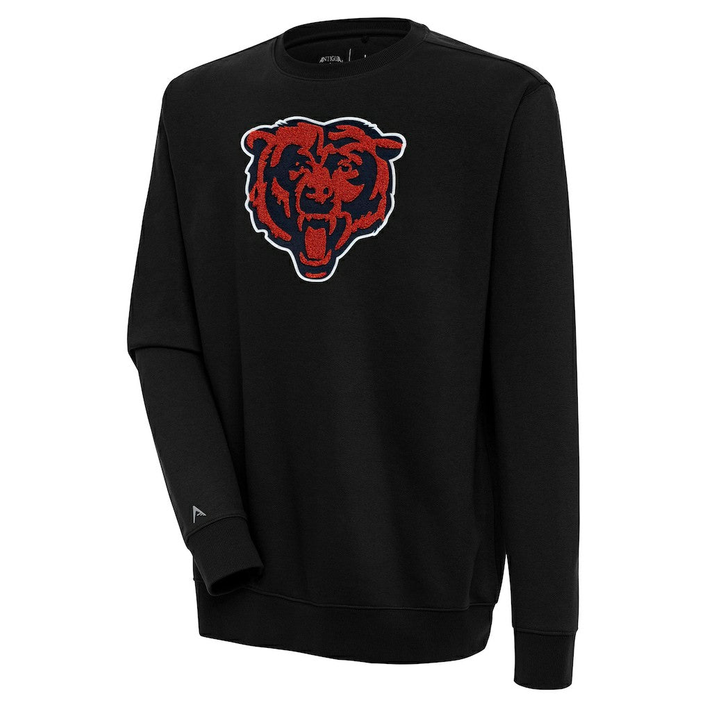 Antigua Victory Crewneck Pullover Sweatshirt - Chicago Bears