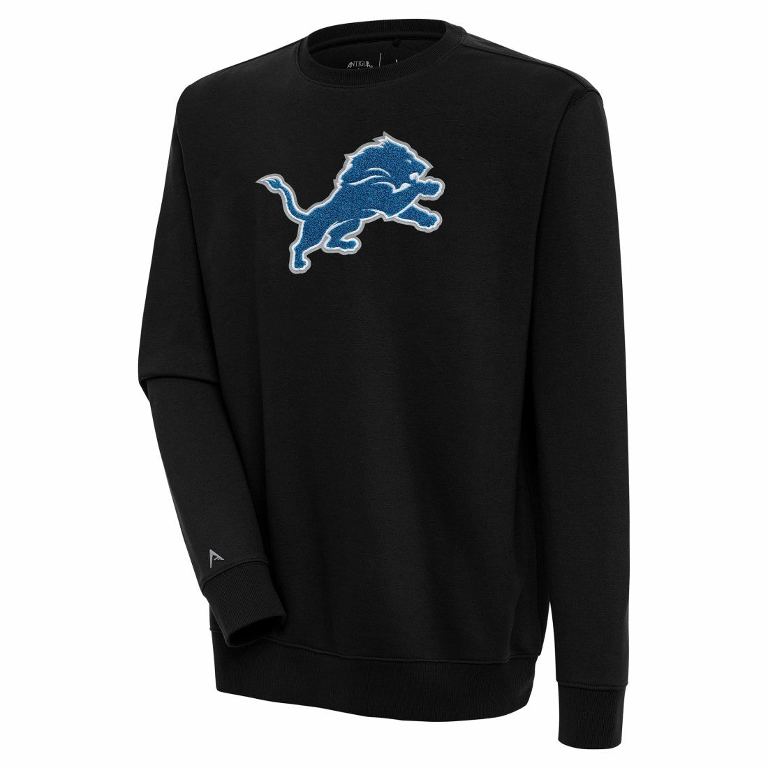 Antigua Victory Crewneck Pullover Sweatshirt - Detroit Lions