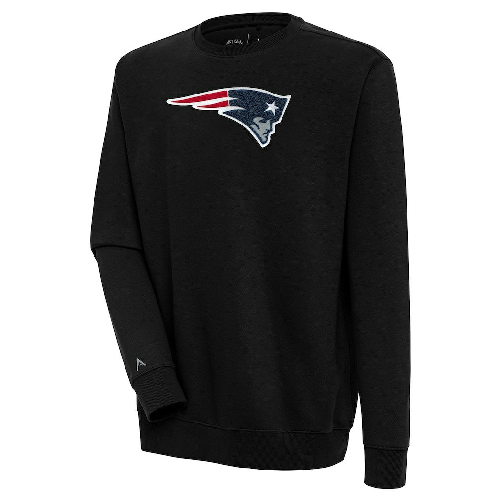 Antigua Victory Crewneck Pullover Sweatshirt - New England Patriots